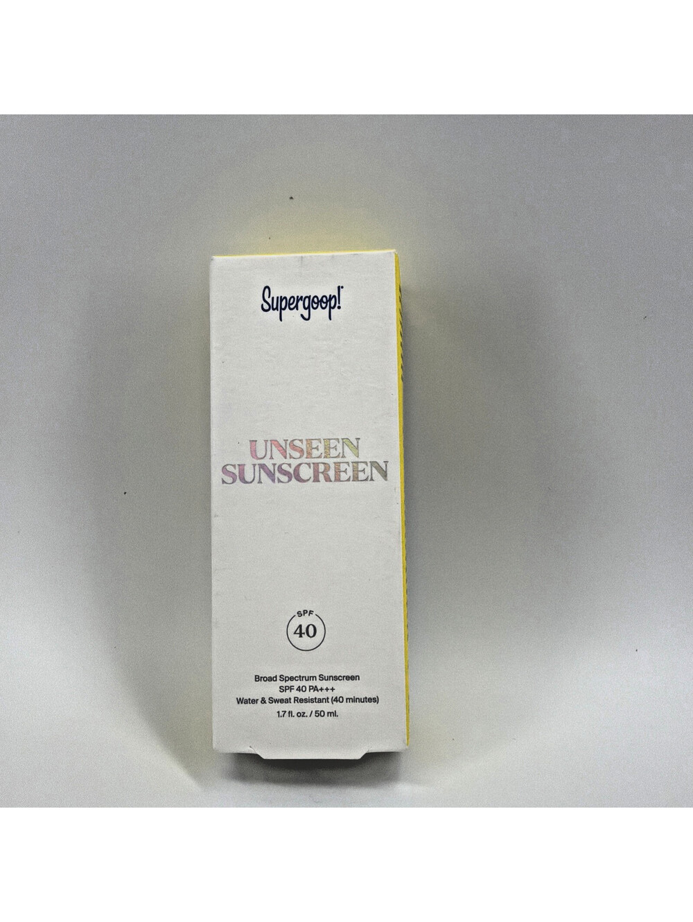 Supergoop! Unseen Sunscreen SPF 40 1.7 fl oz Exp 06/2027